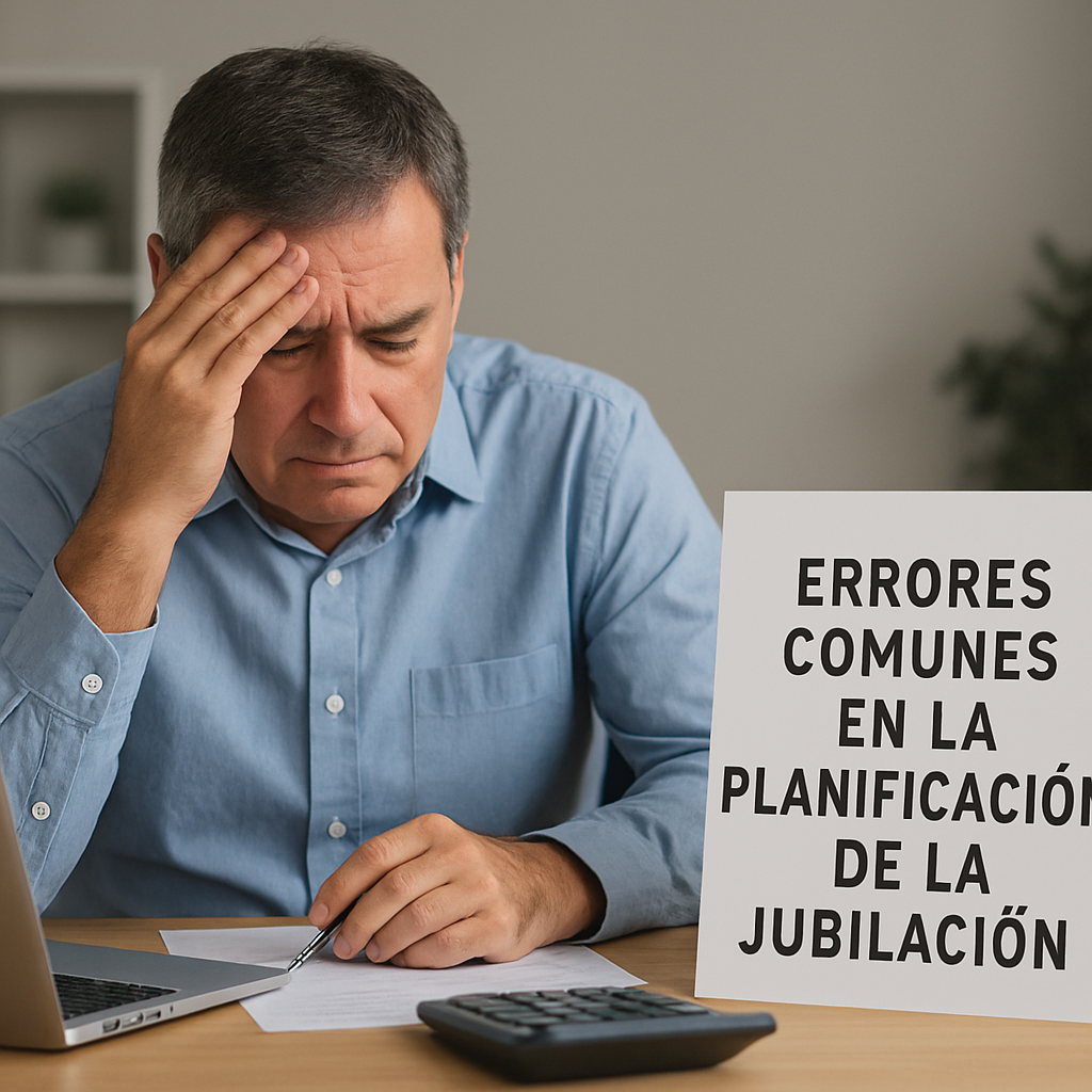 Errores comunes en la planificación de la jubilación